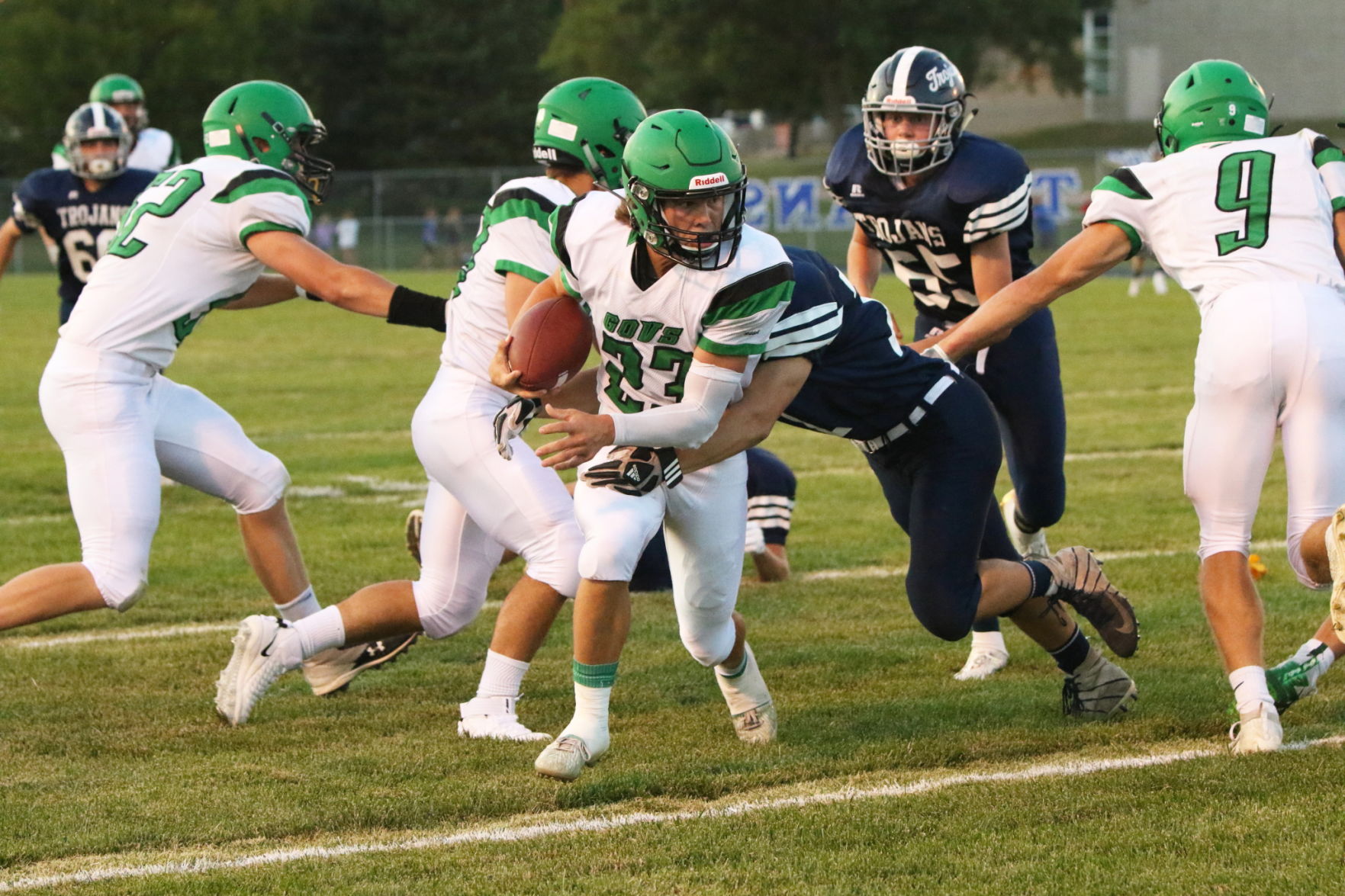 West Central vs Pierre FB 20190906